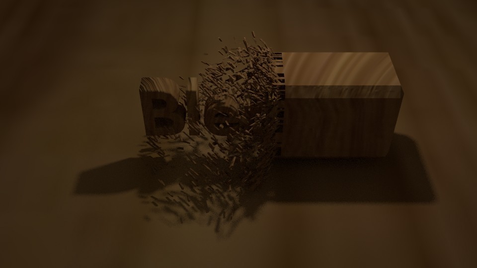 Wood chipping animation preview image 1
